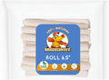 Brazilian Pet Natural Treats Rawhide Rolls Dog Chews Bones 6.5" (18 Count) for Pups and Small Dogs