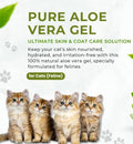 Raslok Aloe Vera Gel for Cats (Feline) 99% Natural, Hydrating Skin & Coat Care – Free from Paraben, Alcohol, Fragrance & Color – 220gm (7.7oz)
