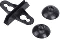 Fish Tank Divider Holder with Suction Cups, Aquarium Separation Board Clips for Isolation Plate, Adjustable PVC Divider 