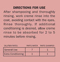 Davis Manufacturing Hypoallergenic Pet Crème Rinse, 12 oz, White (HCR12)