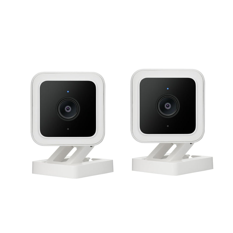 Cam v3 Security Camera for Pets, 1080p Color Night Vision Motion & Sound Detection Indoor/Outdoor Home Security Camera, Compatible with Alexa & Google, 2-Pack