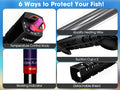 MQ Submersible Aquarium Heater Auto Thermostat, 300W Fish Tank Heater for 35-60 Gallon with LCD Digital Aquarium Thermom