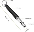 Dog Whistle 2 Pack Adjustable Ultrasonic Silent for Barking & Recall Training