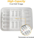 16-Grid Reptile Breeding Box - Professional Plastic Incubator for Gecko, Lizard & Mane Hatching
