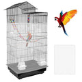 Universal Bird Cage Seed Catcher – Stretchy, Lightweight Mesh Skirt for Parrot Cages, Stops Scatter, Breathable Fabric, Adjustable & Reusable, White viiwxx