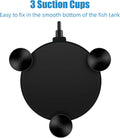 AQUANEAT Aquarium Air Stone Disc 4 inch, Aerator Bubble Diffuser, Air Pump Accessories Airstones for Aquariums, Fish Tan