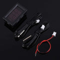IS Icstation Digital Thermometer, Car Auto Temperature Gauge Sensor, DC 4-28V Fahrenheit Dual Display, Monitor with 2 NT
