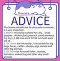 Manruta Microchip for Dogs and Cats Small Size 7 mm Length, 16 Gauge Needle (1.25X7 mm 1 Pack)