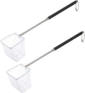2 Pack Small Fish Nets for Fish Tank 2" Tiny Aquarium Net