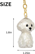 Amakunft Dog Hair Collector Keychain, Portable Pet Hair Memorial Keychain
