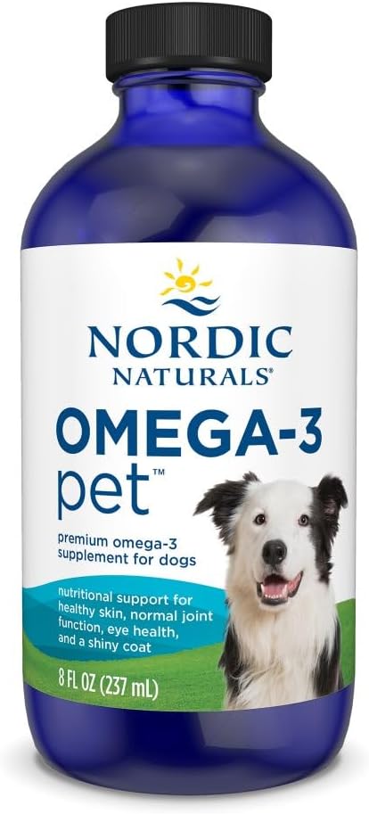 Nordic Naturals Omega-3 Pet, 1380mg Fish Oil for Dogs w/EPA DHA - 8oz