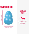 KONG Puppy, Natural Rubber Teething Chew Toy, for Small Puppies