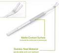 10 Pcs Pet Tick Remover Tool, Stainless Steel Tick Remover Tick Plastics Remover for Cats and Dogs, Pet Tools, Silver, G