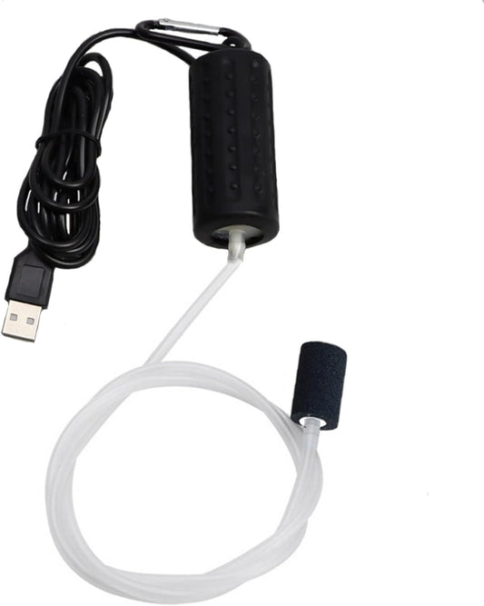 Aquarium Air Pump Mini USB Fish Tank Oxygen Air Pump 1W