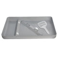 Cat Litter Box Tray Compatible with Petsafe Scoop-Free- Odor & Stain-Resistant, Easy Disassembly - Includes Free Scoop for Cat Litter Boxes Plastic