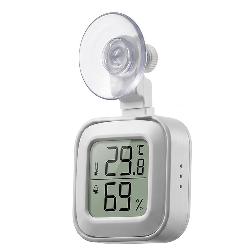 Reptile Thermometer and Humidity Gauge with Suction Cup