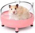 Meow&Woof Hamster Sand Bath Container, Large Sandbox Toilet Gerbil Batheoom, Tiny Chinchilla Dust Bathtub Sand Bath Box 