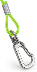 Parrot Flying Leash, 16.4 ft Training Rope with 3 Size Bird Foot Ring, Anti-Bite Elastic String for Cockatiels, Birds, P
