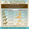 Fieldcrest Farms Nothing to Hide Natural Rawhide Alternative Small Twist Stix for Dogs -50 Pack - All Natural Easily Digestible Chews for All Breed Dogs - Great for Dental Health Plus Magnet