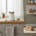nambe Cat Treat Jar