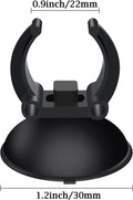 AQUANEAT 12 Pack Aquarium Suction Cups with Clip Black,for 1" Standard Aquarium Heater, Tubing Hose, Plant Fish Tank