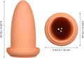 Sosoport Angelfish Spawning Cone Pottery Clay Light Brown