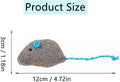 Catnip Toy, Cats Mouse Plush Cat Toys, Cat Mice & Animals Toys for Indoor Cats and Kittens, Cat Chew Toy for Exercise for Pet Cat Kitten Kitty (6 Packs)