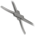 Jeffers Stainless Steel Artery Forceps Needle Holder, Locking Hemostat Veterinary Surgical Instrument, Stainless Steel C