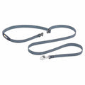 Ruffwear, Flagline Dog Leash, Lightweight Hands‑Free 6.5 ft Lead, Adjustable Waist‑Worn or Handheld, Lockable Swivel Crux Clip, Low‑Profile Pick‑Up Bag Stash Pocket, Basalt Gray