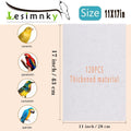 120 Pieces Bird Cage Liners-11'' X 17''Disposable Non-Woven Bird Cage Paper Liners Precut Absorbent Fecal Tray Cages Cus