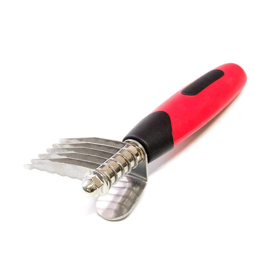 RYAN'S PET SUPPLIES Paw Brothers 6-Blade Mini Dematting Tool for Dog Grooming, Professional Grade, Stainless Steel Blades, Comfort Grip, Gentle on Skin