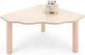 Niteangel Hamster Play Wooden Platform: Triangle - 9" L x 9" W - 6.3" H