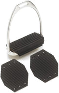 Millenium Super Comfort Wrap-around Stirrup Iron Pads, Black, 4.75
