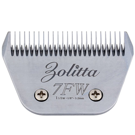 ZOLITTA 7FW Elite Premium Professional Wide Clipper Blade, A5 Type High-Carbon Steel Attachment for Fast Dog and Cat Grooming