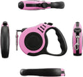PETIMP Retractable Dog Leash Lightweight 16FT Leash Set