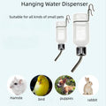 2 Pcs Pet Cage Water Bottle No Drip Small Animal Water Bottle, Hanging Waterer for Rabbit, Guinea Pig, Hedgehog, Squirre