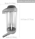 Dog Crate Water Bottle Dispenser - No Drip Dog Kennel Water Dispenser & Cage Bottle - Easy-to-Use Water Bottle for Cat C