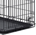 MidWest Homes for Pets 36-Inch Replacement Pan, Measures 35.5 x 23.8 x 1 Inches, Universal Leak-Proof Tray for Dog Crates & Multi-Purpose Use, Fits Most Standard 36" Wire Crates
