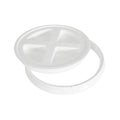 Gamma2 Gamma Seal Lid for Utility Buckets - Fits 3.5, 5, 6 & 7 gallon buckets, White, Made in USA