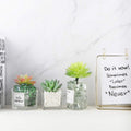 YIYA Green Flat Marble Decorative Beads Glass Gems for Home Decoration Vase Filler Fish Tank Bottom Decoration (About 1.