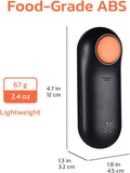 Clink Design Dog Training Clicker & Dog Clicker with Treat Storage, Black