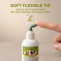 Dylan's cabin Cat Eye Wash, 180ml Gentle Pet Eye Cleaner Solution for Cats Dogs, Cleans Tear Stain Residue Dirt Debris, pH-Balanced Formula with Glycerin Honeysuckle Extract Lutein