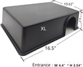 Leoterra Snake Hides for Ball Pythons X-Large Ball Python Hides 16.5"x10.6"x4.3"(XL) Plastic Material Durable and Easy t
