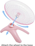 Hamster Wheel Hamster Flying Saucer Silent Exercise Wheel Running Wheel for Dwarf Hamsters Gerbil Mice Small Animals (Pi