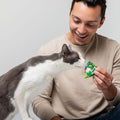 INABA Churu Fun Bites for Cats, Soft & Chewy Baked Chicken Wrapped Filled Cat Treats with Taurine, 0.42 Ounces Each Tetr