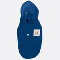 LOPHIPETS Dog Cotton Hoodies Sweatshirts for Small Dogs Chihuahua Puppy Clothes Cold Weather Coat-Navy/S