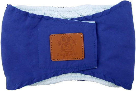 Male Dog Diaper Wrap,Washable Cotton Blend Belly Band with Absorbent Lining for Puppy Training and Indoor Use