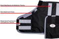 Derby Originals Mini Horse & Foal Winter Turnout Blanket – Reflective, No-Hardware Design, 600D Waterproof Outer, 150g I