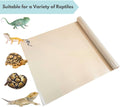 Reptile Tank Liner, 23.6" x 59", Bearded Dragon Gecko, Beige