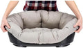 Ferplast Cushion for Dog and cat Bed Sofa' Cushion 6 Padded Spare Cover for pet Bed, Soft Cotton Washable, Adjustable wi